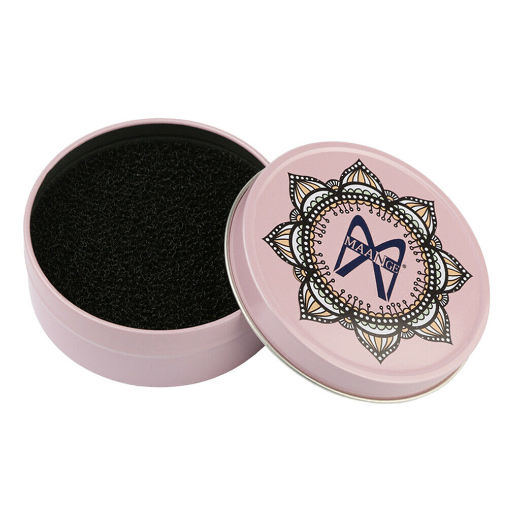 Makeup Brushes Color Cleaner Sponge Remover Makeup Brushes Cleaning Mat Box