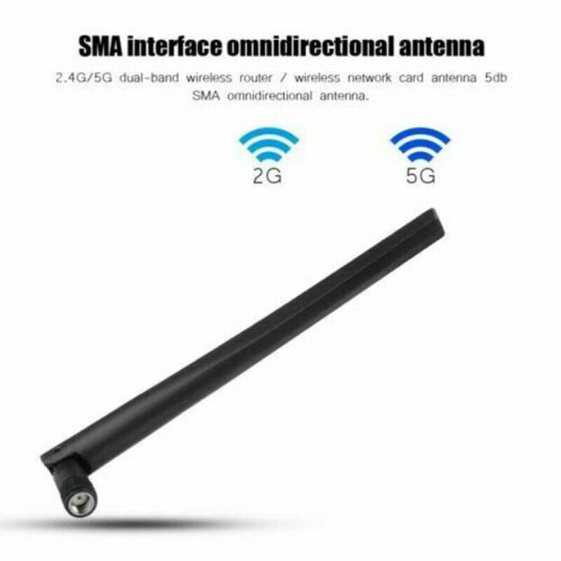 1PC For ASUS RT-AC68U 2.4G/5.8G 5dBi Dual-band WIFI Wireless Router Antenna:0 Tt