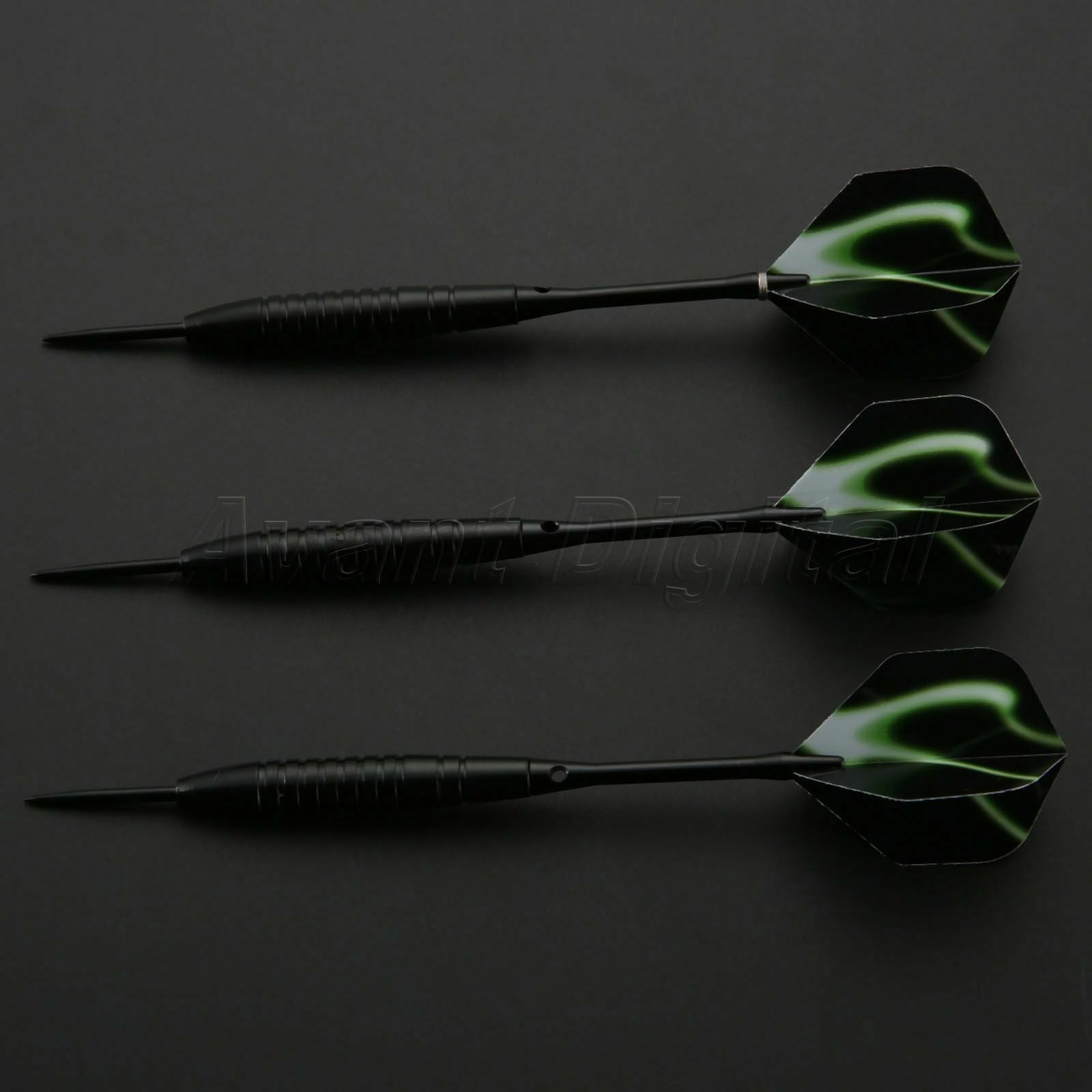 3pcs 22g of Steel Tip Darts Set Aluminium Dart Shaft Lightning Dart Flights
