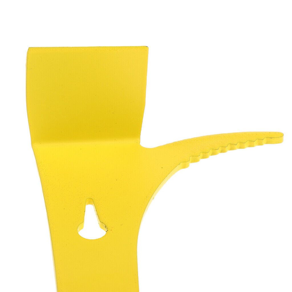 Metal Bee  Hook Scraper Stainless Steel Beekeeping Tool Equipment-Yellow