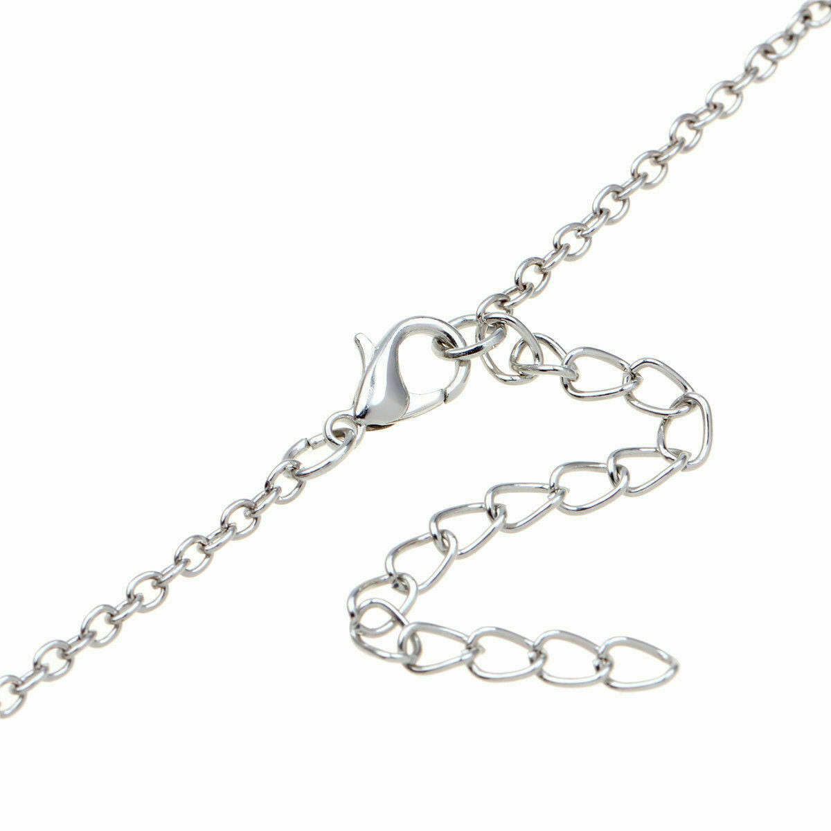 Jewelry Balancing Yoga Healing Reiki Necklace 7 Chakra Beads Pendant Chain