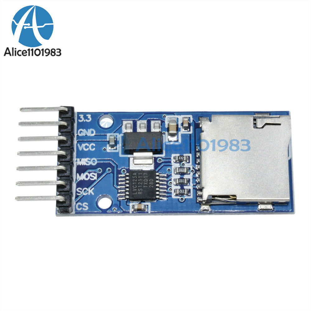 5PCS Micro SD TF Card Storage Memory Module SPI Level conversion For Arduino
