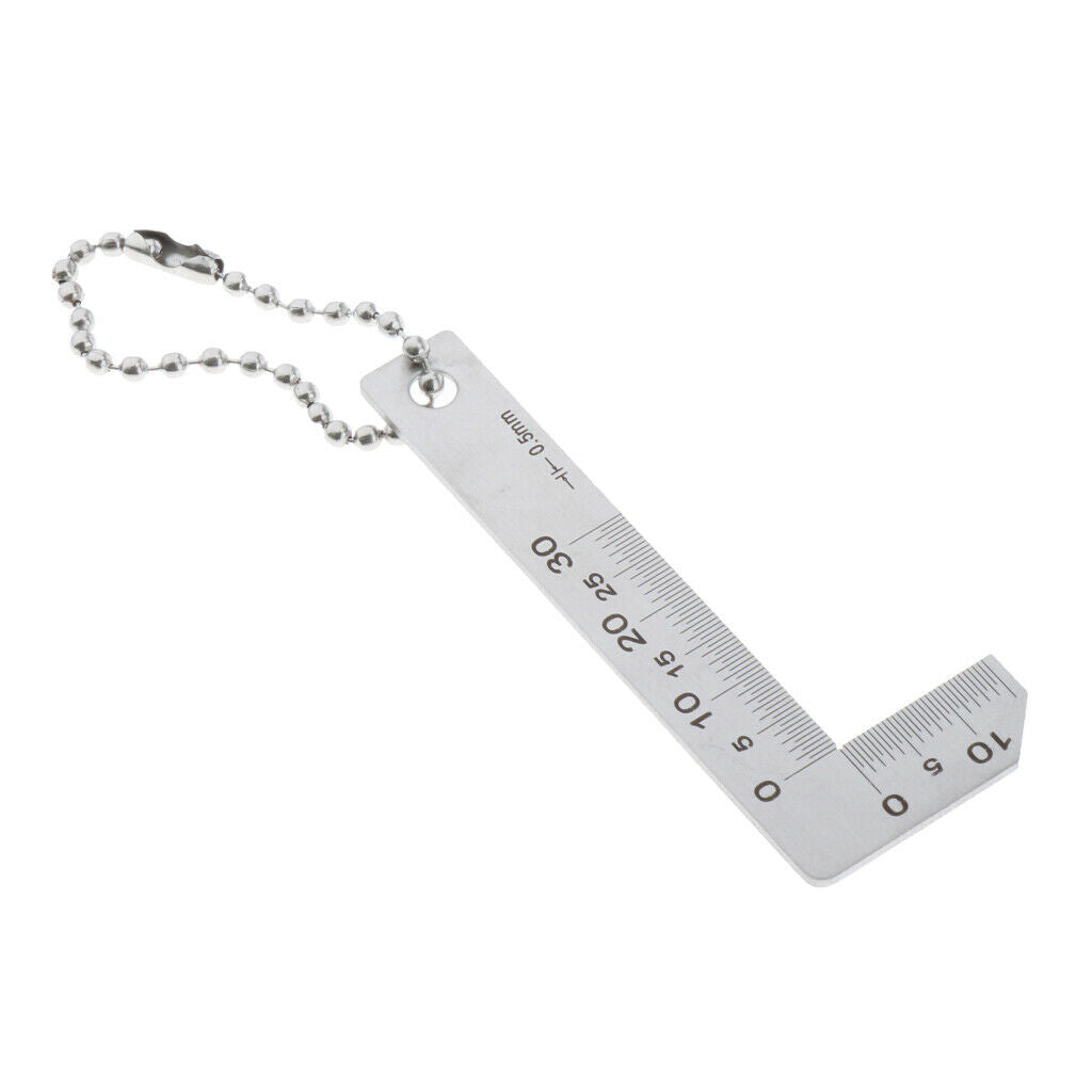 Stainless Steel Inverted Angle Gauge L-square
