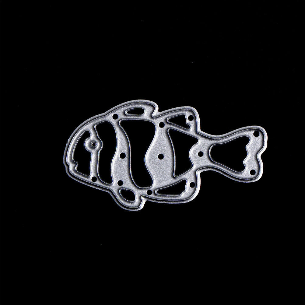 Cute Animals Fish Scrapbooking Photo Album Metal Stencil Cutting Die Pape.l8