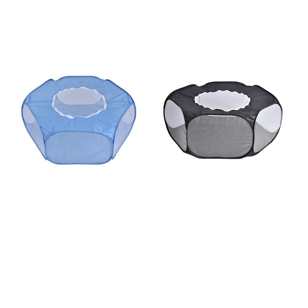 2 lot Foldable Pen Cage Fence Tent Hamster Rabbit Gerbil Rat Indoor/Outdoor
