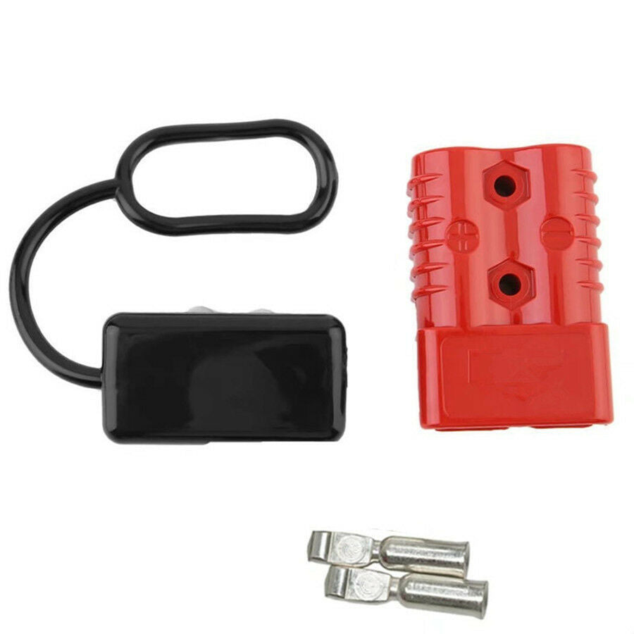 Durable 175 Amp Battery Power Plug Battery Power Cable Connector+Terminal Pins