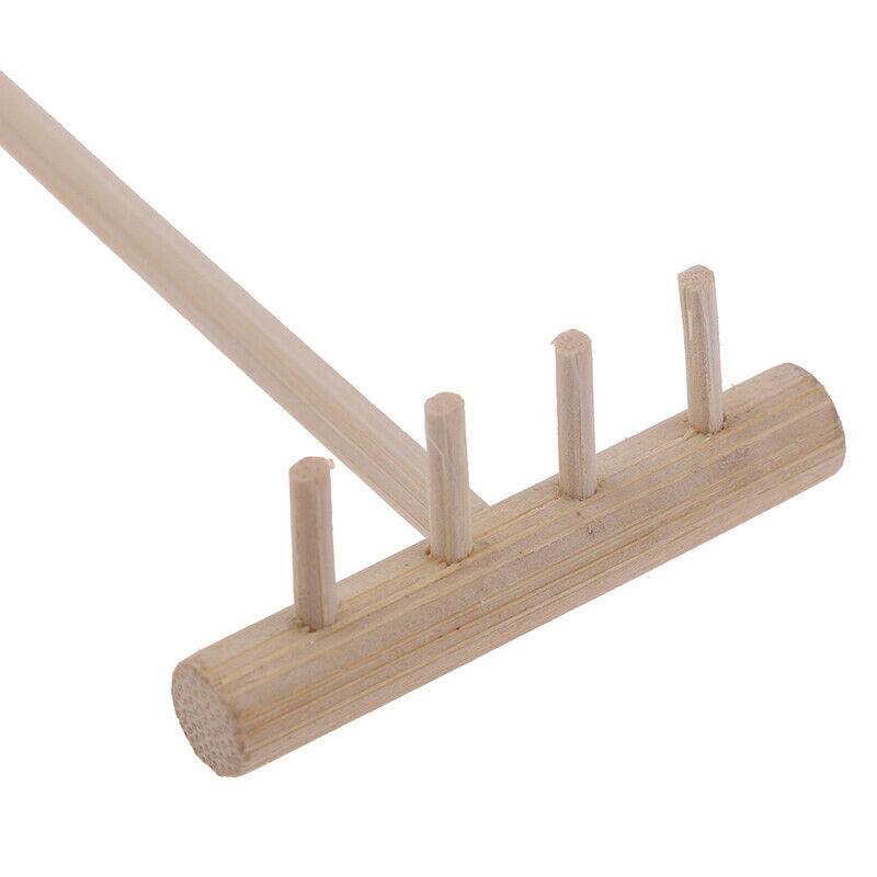 4Pcs Zen Garden Set Meditation Tools Home Decor Bamboo Rake Accessories g.l8