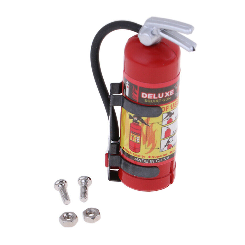 Metal RC Car Anti-Skid Board Fire Extinguisher for 1/10 RC Crawler Car
