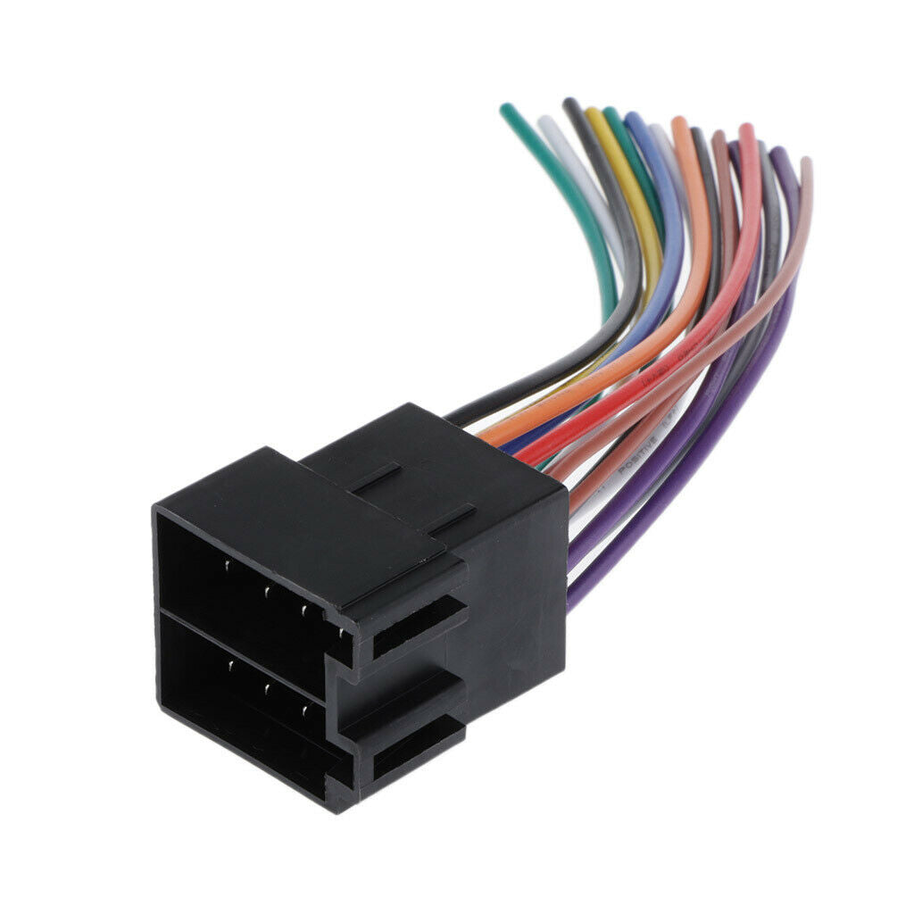 Male ISO Bare End Adpater Wire Connector Car Stereo Radio FOR  Beetle