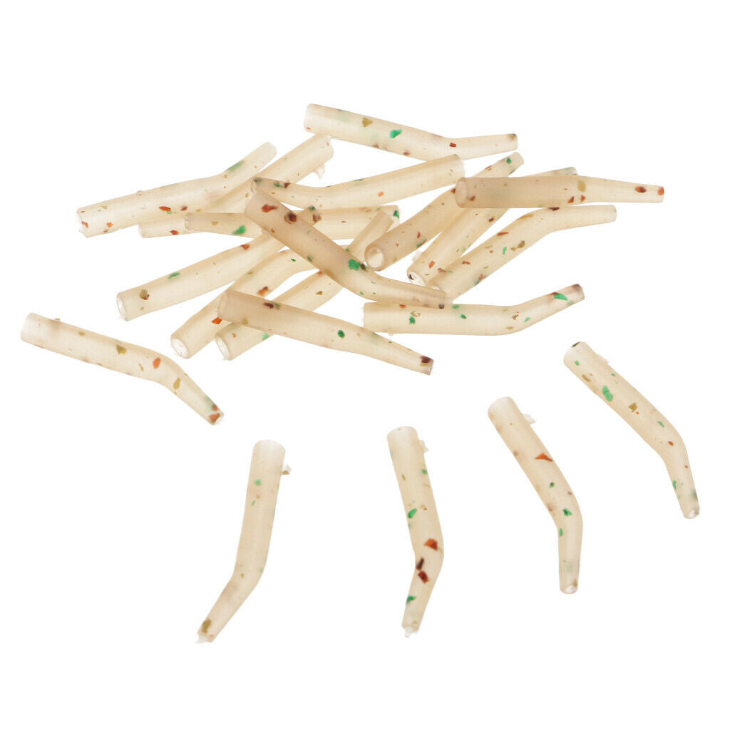 Pack of 20pcs Carp Rig Fishing Line Aligner Hook Aligner Accessories Moderate