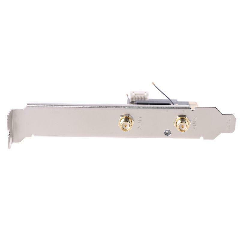 New Wireless Card to pciE-1X to NGFF-Ekey PCIE Laptop Pc WIFI WLAN Card Adapter