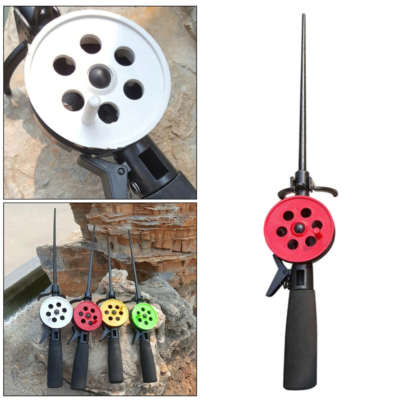 Lightweight Ice Winter Fishing Rod Outdoor Sport Fishing Accessories 36cm