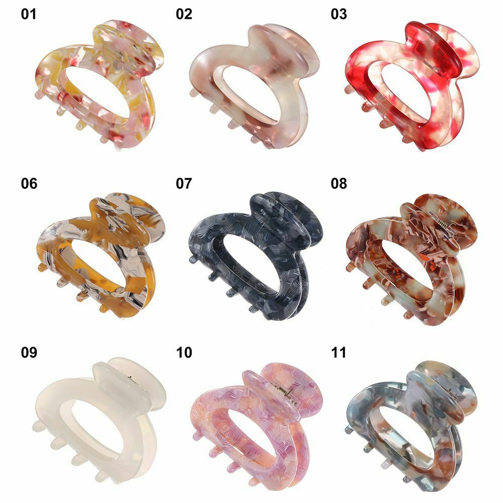 Headwear Women Headband Barrette Acetate Hair Clip Hair Claws Crab Hairpins