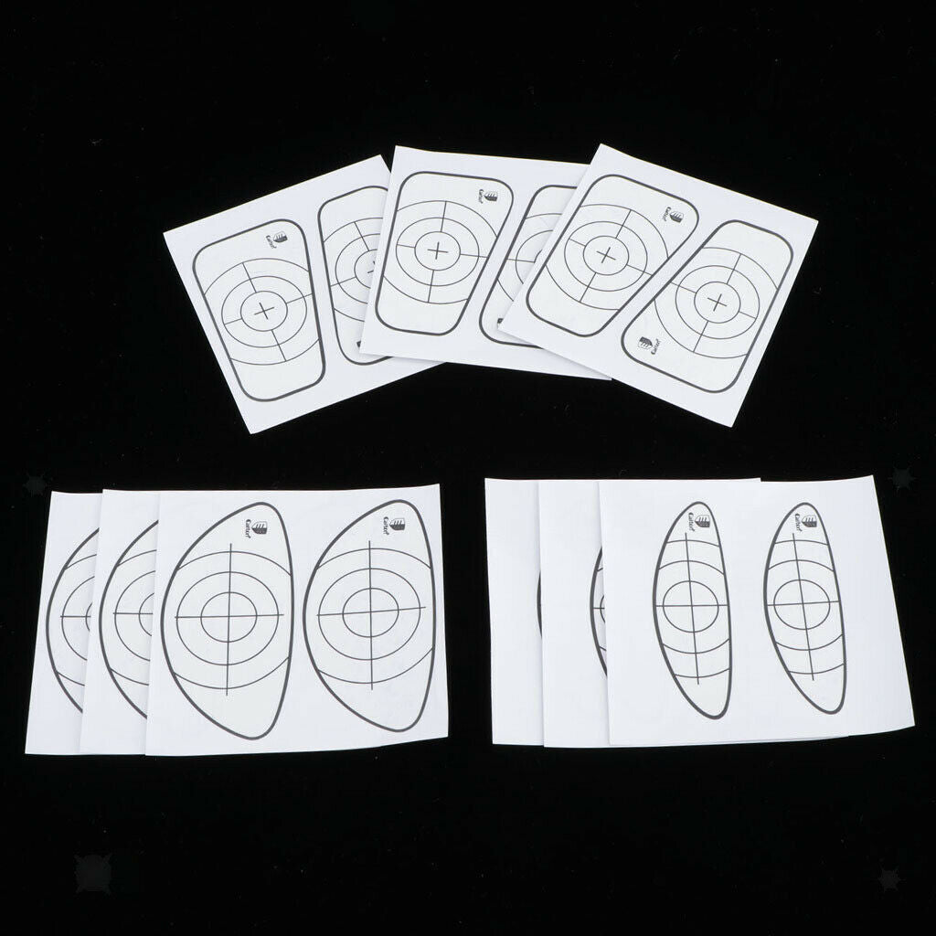 9pcs Golf Impact Tape Recorder Training Aids Labels for Woods, Irons Putter