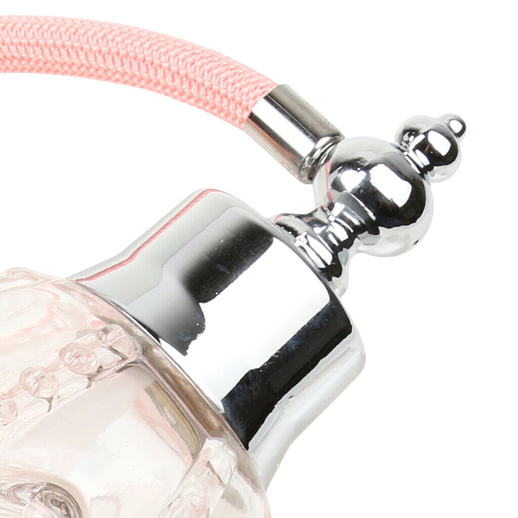 3.4oz Glass Perfume Fragrance Bottle Atomizer with Long Spray Tube & Tassels