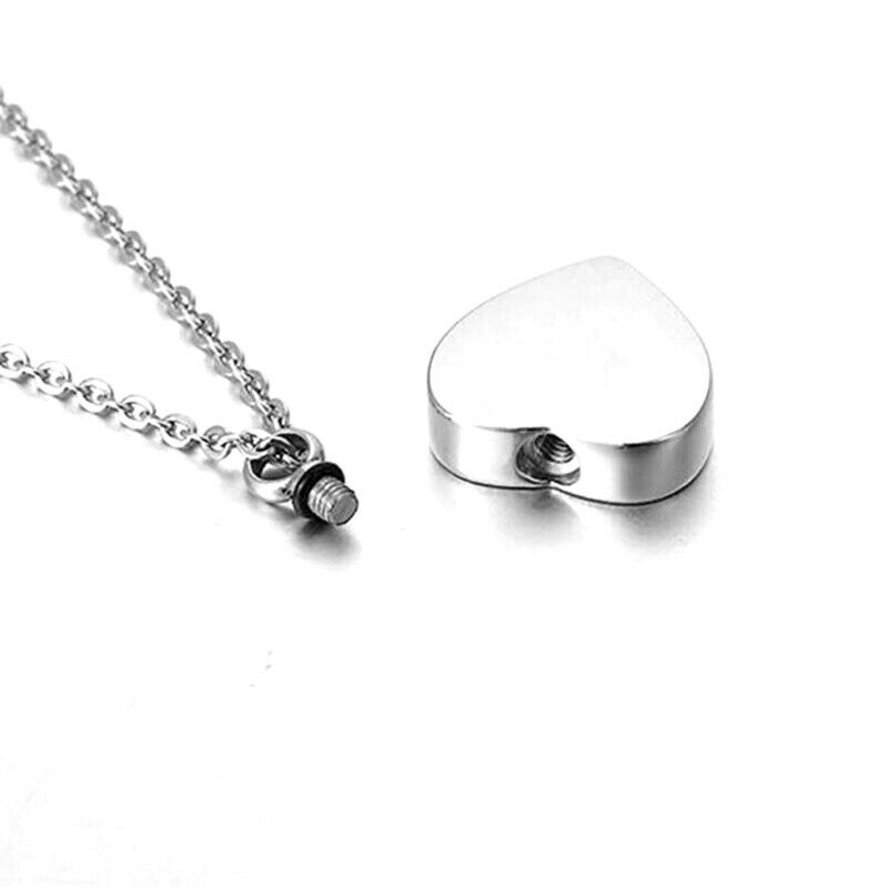 Rose Forever In My Heart Pendant Keepsake Urn Necklace For Ashes Jewelry .l8