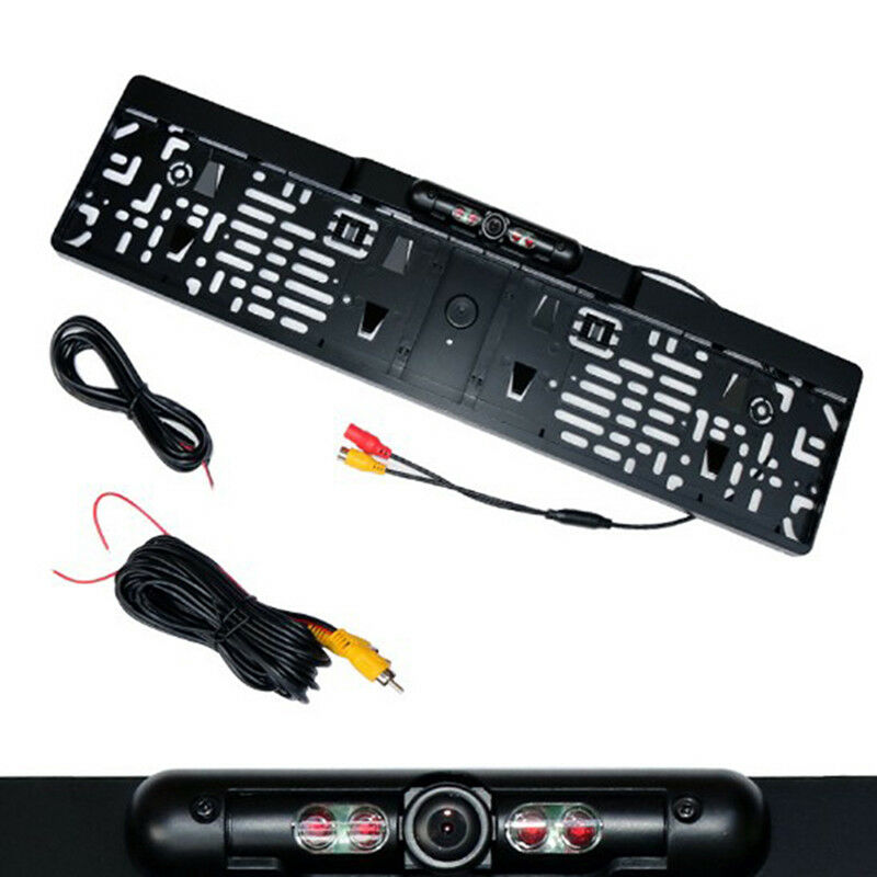 Car License Plate Frame Rear View Reverse Backup Parking Night Vision Camera  XC