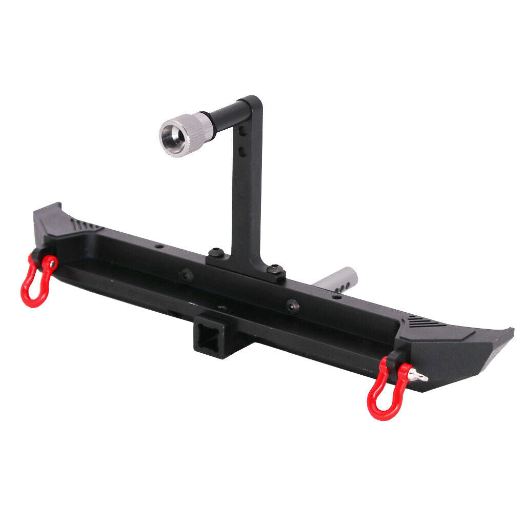 RC Car Rear Bumper, Anti-Collision Metal Rear Bumper for Traxxax  -4 RC