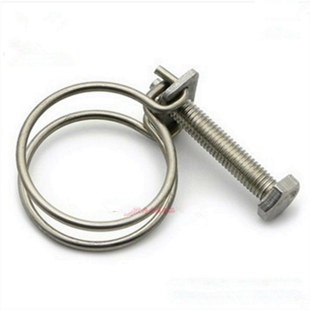 1 Pc Ф45*2MM Clamp 201 Stainless Steel Wire Clamp Silicone Hose Clamp