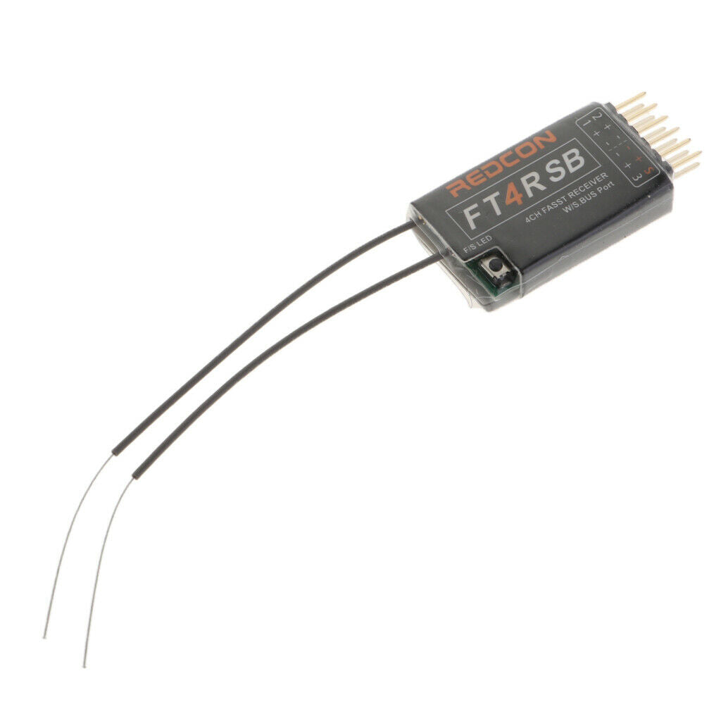 4CH FT4RSB Mini Receiver with S.BUS RC for 3VCS,T6EX-2.4G,7C-2.4G,T8FG,T14SG