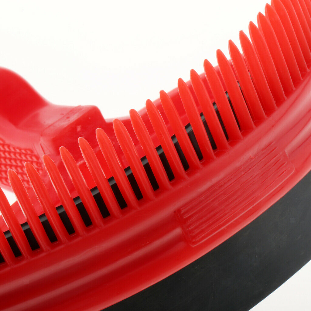 2 In 1 Portable Horse Plastic Sweat Scraper with Soft Touch Gel Handle-Sturdy