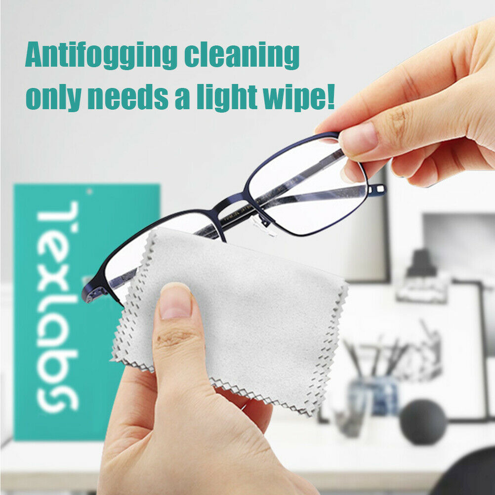 Anti-Fog Cloth for Glasses Reusable Glasses Cleaning Cloth for All Glasses Lens