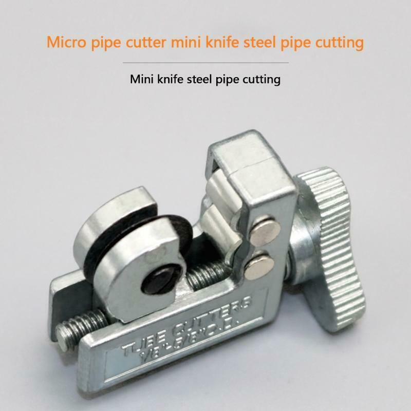 Tube Cutter 1/8 to 5/8In Copper Brass Aluminium Plastic PVC Pipe Cutting Tool