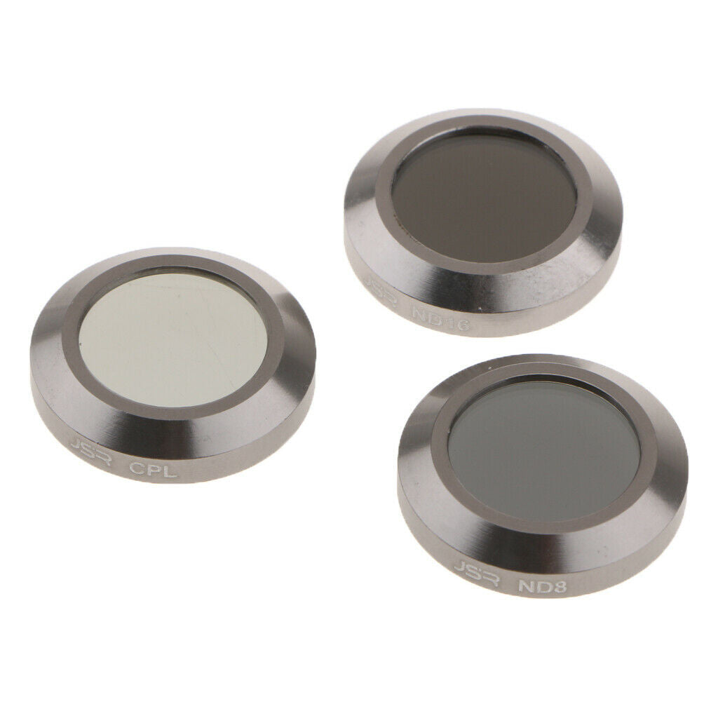 3 In 1 Camera Lens CPL ND Filter Set for DJI Mavic 2 Zoom Drone Acceesory