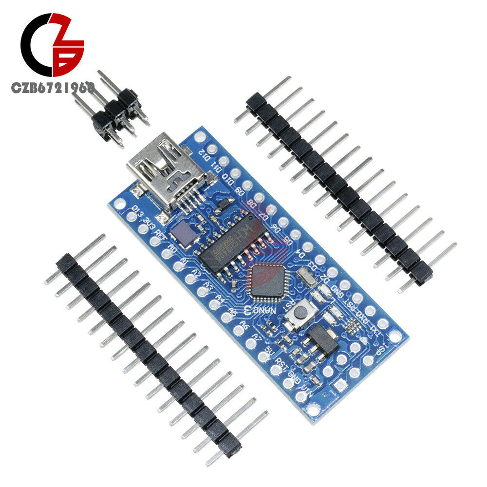 5PCS New Nano V3.0 ATmega168 CH340G mini USB compatibile Arduino NANO