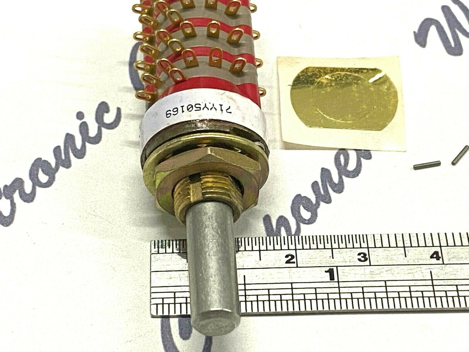 1pcs - GRAYHILL 71YY50169 SWITCH ROTARY 2-12POS 4-Deck - USA, NOS(bulk package)