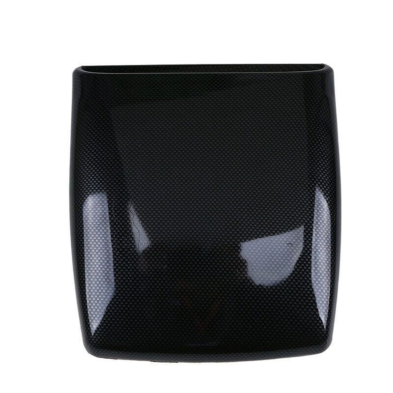 Carbon Fiber Car Air Flow Decor Intake Fender Hood Scoop Bonnet Vent Cover Trim