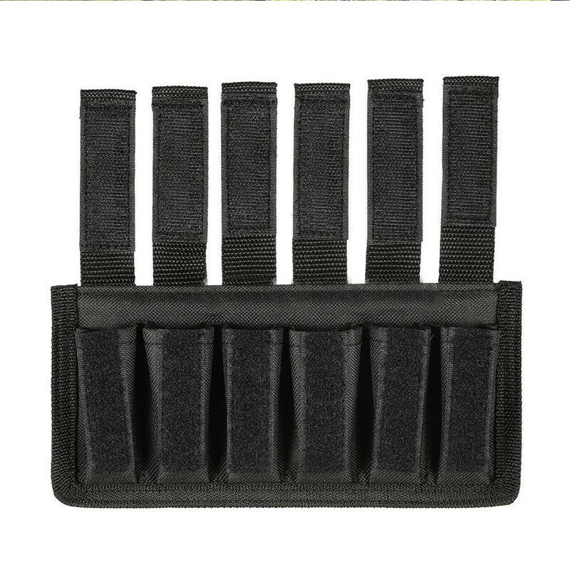 Six Pack Magazine Pouch 6 Packs Hunting Mag Pouches Black Color