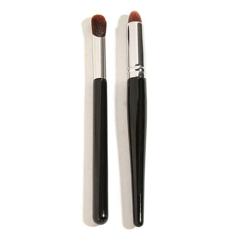 2pcs Makeup Brushes Set for Concealer Highlighter Blender Eyes Blending Brush