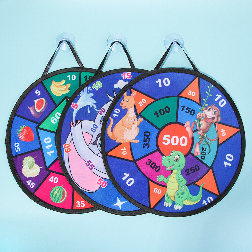 Kids Wall-Mounted Outdoor Sports Sticky Ball Throwing Target Dart Board Game