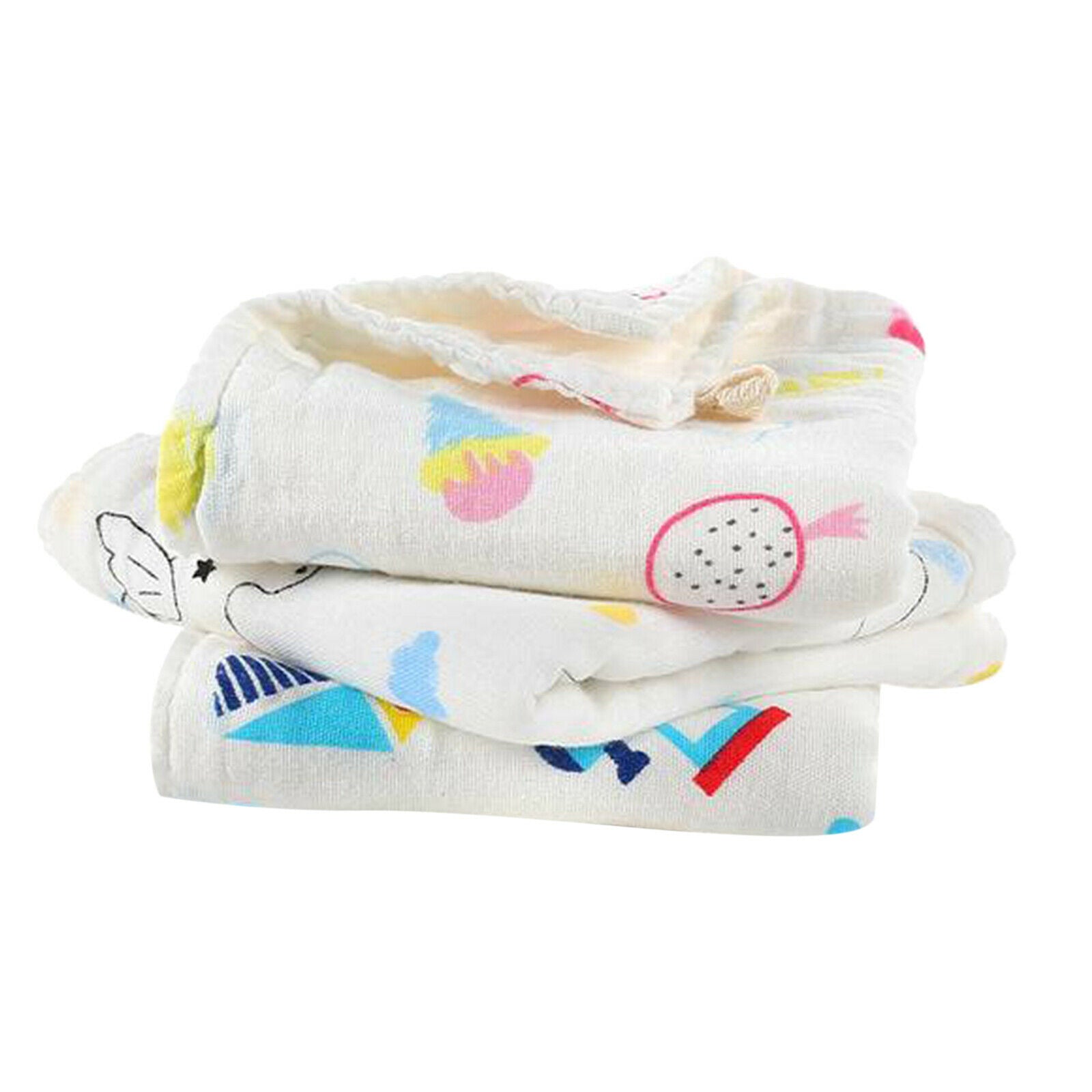 Set of 3 Cotton Baby Towel Water Absorption Color Random Baby Showr Gift