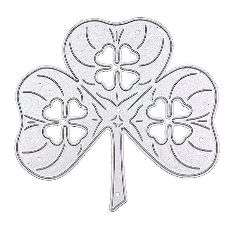 Clover Metal Cutting Dies Stencil DIY Scrapbook Album Paper Card Template Mold