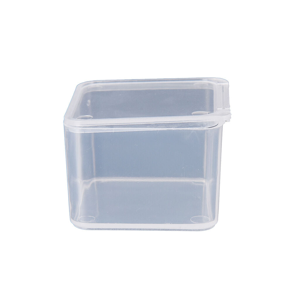 New Small Travel Clear CG Transparent Storage Box Case PU Superhard Plasti.l8