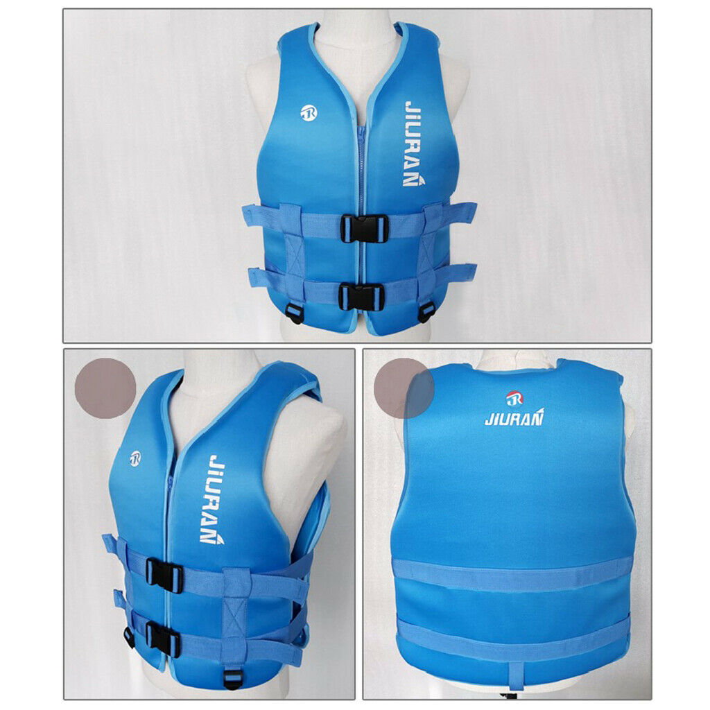Life Jacket Large Life Vest Buoyancy Aid Emergency Flotation Device Blue