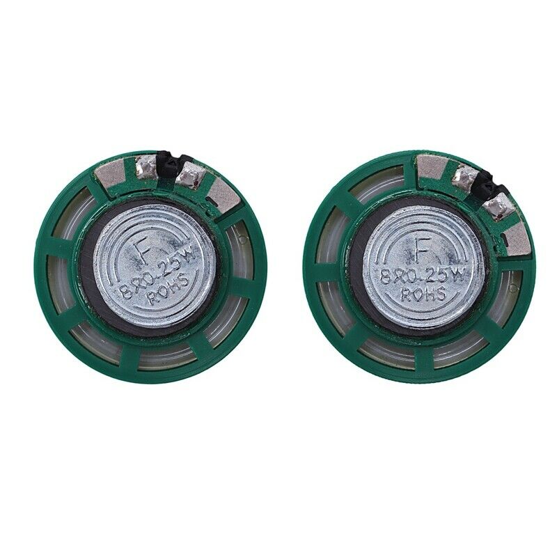 2 Pcs 1/4W 0.25W 8Ohm 27mm round external magnet speaker speaker,Sound amplifiW8