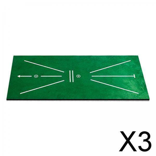 3X Rectangle Golf Training Mat Rug Batting Practice Pad Home Office Outdoors