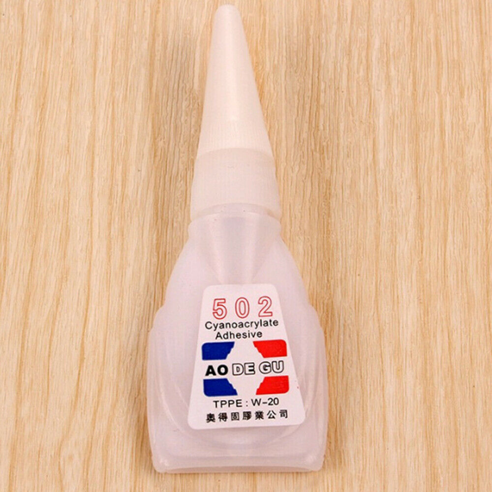 1x Cyanoacrylate Instant Adhesive Adhesion Strong Fast Repair 502 Super Glue
