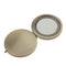 1pc Travel Premium Folding Pocket Compact Makeup Mirror Two-Sided Coppery