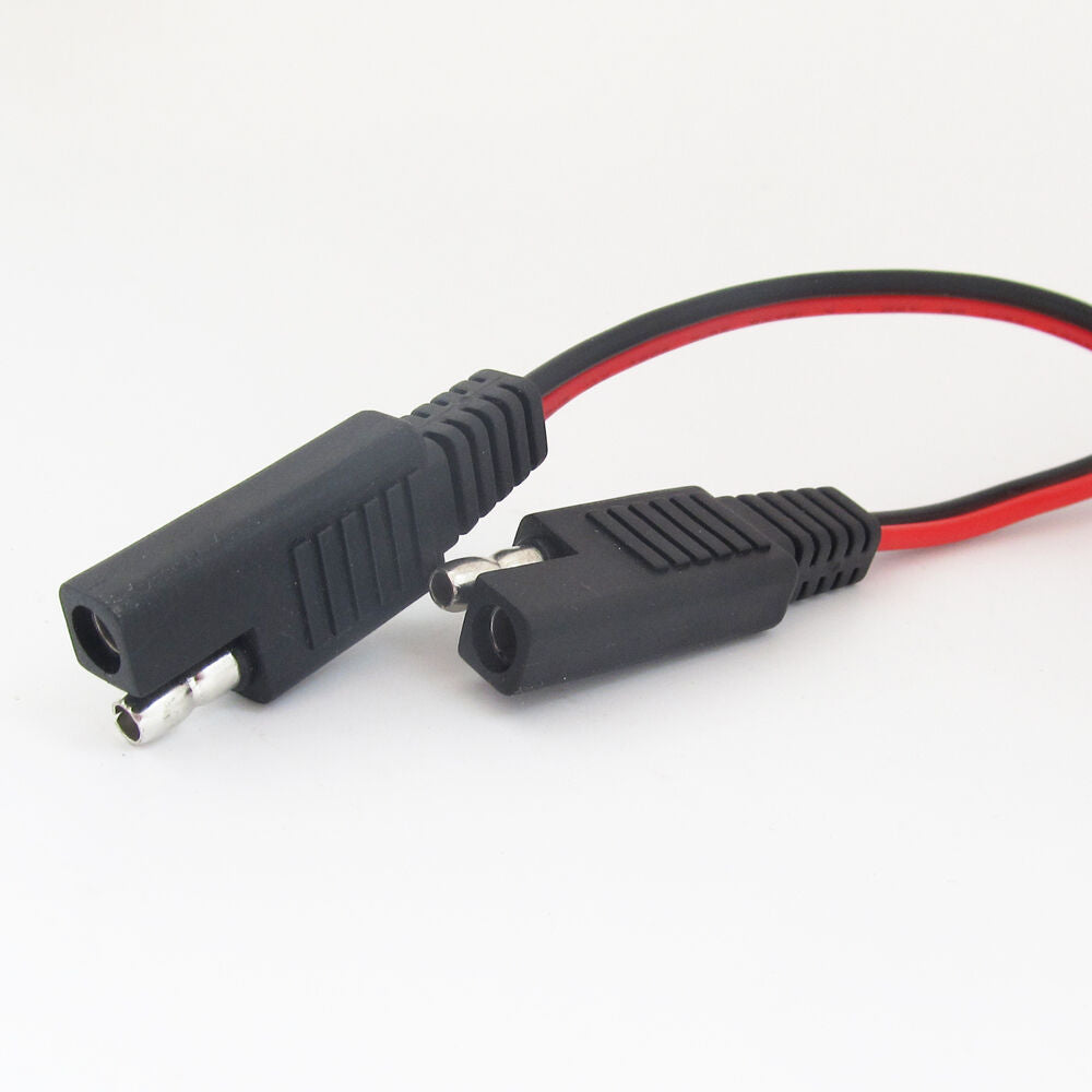 5pcs 0.5M SAE to SAE DC Power Automotive Cable 18AWG for Cigarette Cable R + B