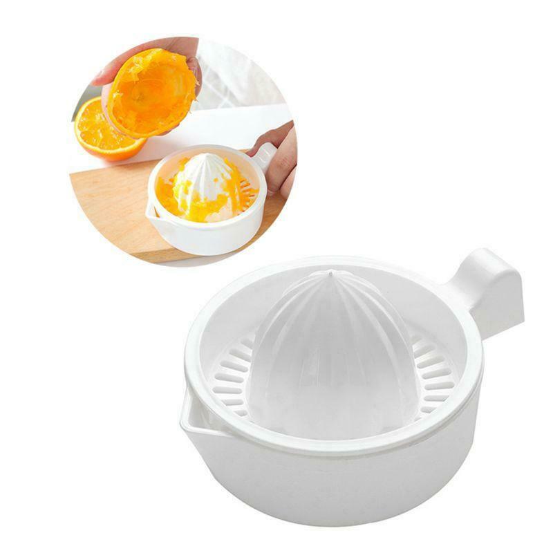 Mini Plastic Double Layer Household Manual Citrus Juicer Orange Lemon Fruit Cup