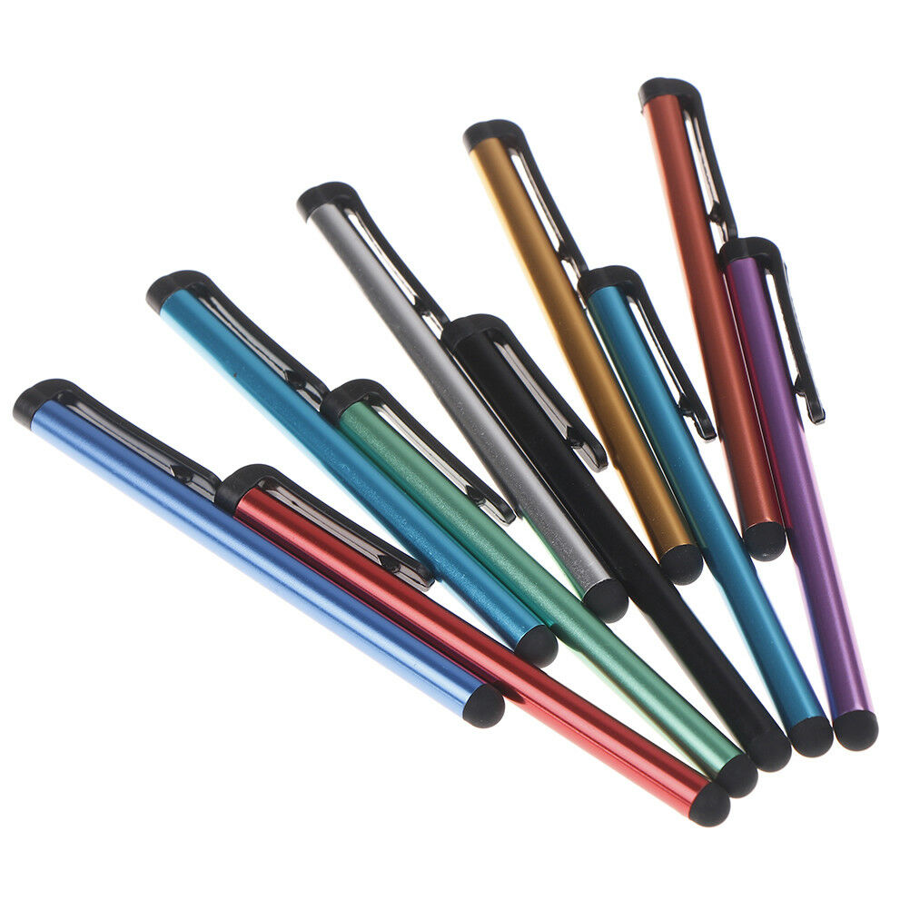 5Pcs Universal Capacitive Touch Screen Stylus Pen For All Pad Phone PC TableH Xz