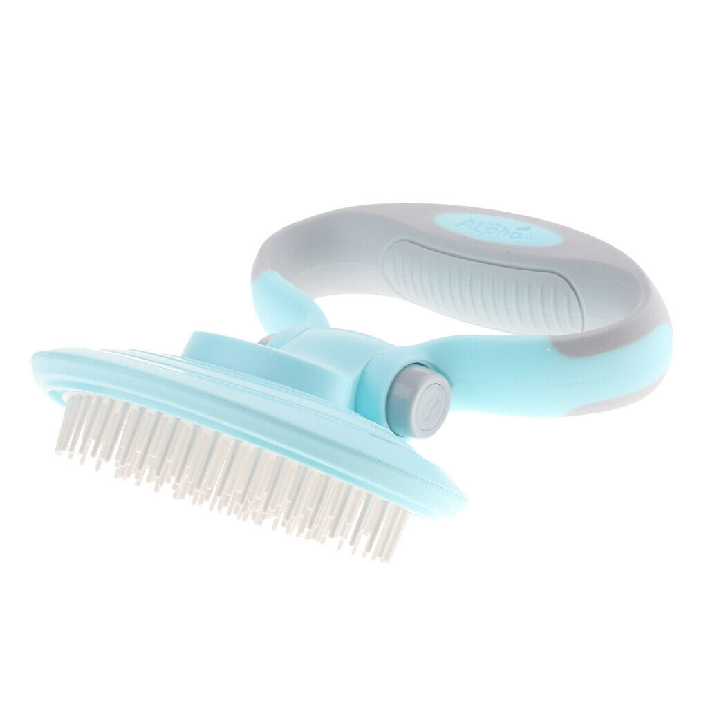 Pet Grooming Comb Needle Comb For Hair Pet Brush Beauty Brush Blue