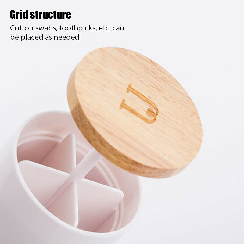 Toothpick box cotton swab holder toothpick press tank cotton swab container