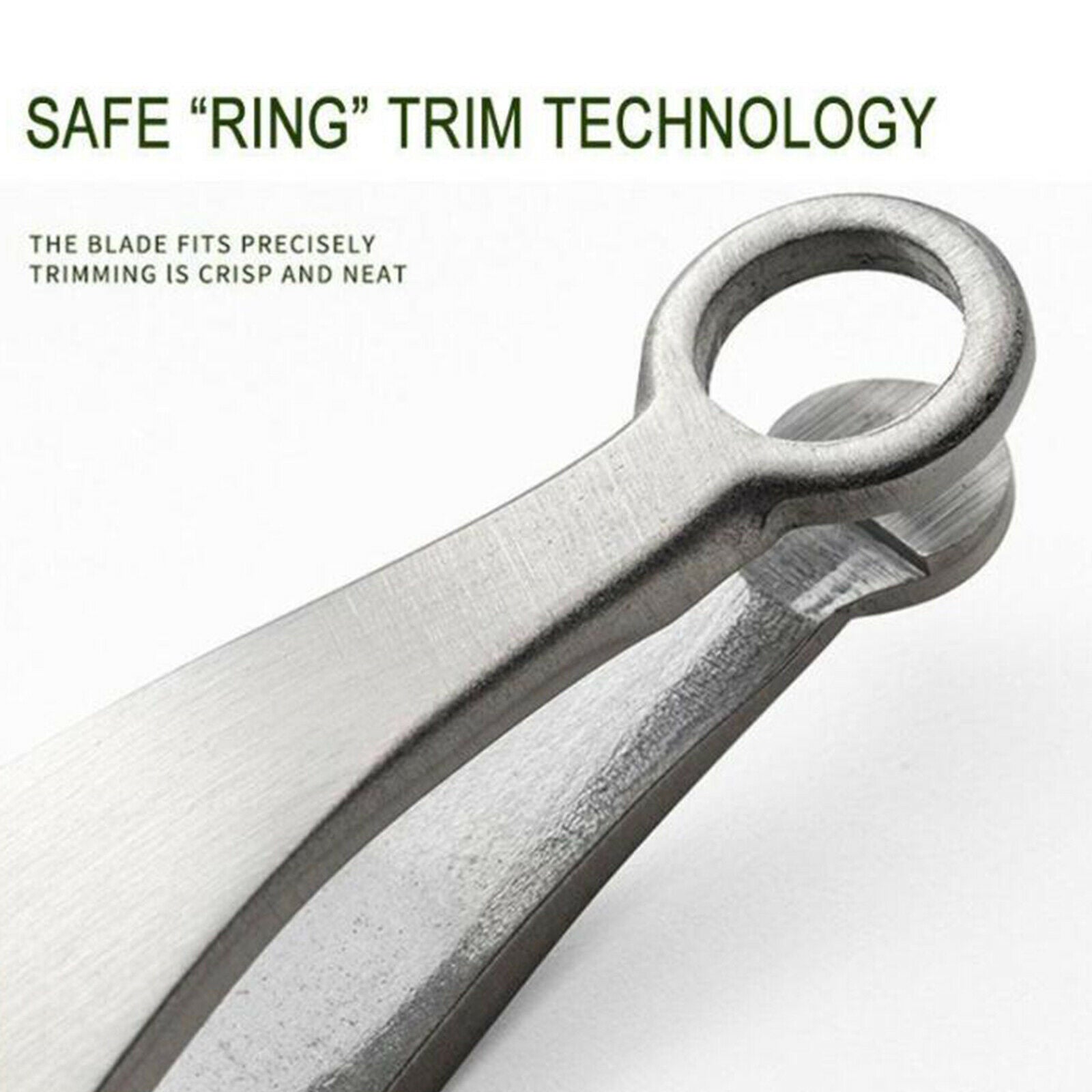 Professional Nose Hair Trimming Tweezers Shaving Trimmer Round-tipped Kit