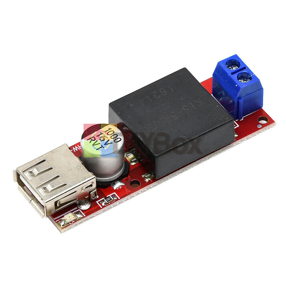 DC-DC Buck Module 7V-24V to 5V 3A USB Step Down KIS3R33S Module for Arduino New