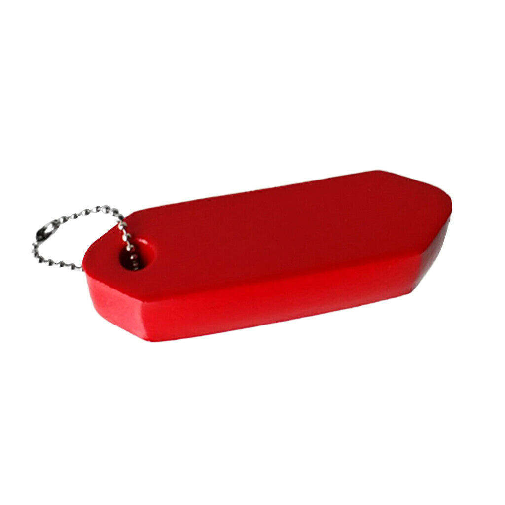 Practical Red Foam Floating Keychain Keyring Key Fob Marine Boat Key Chain